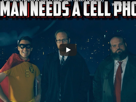 Batman Needs A Cell Phone (Sketch)