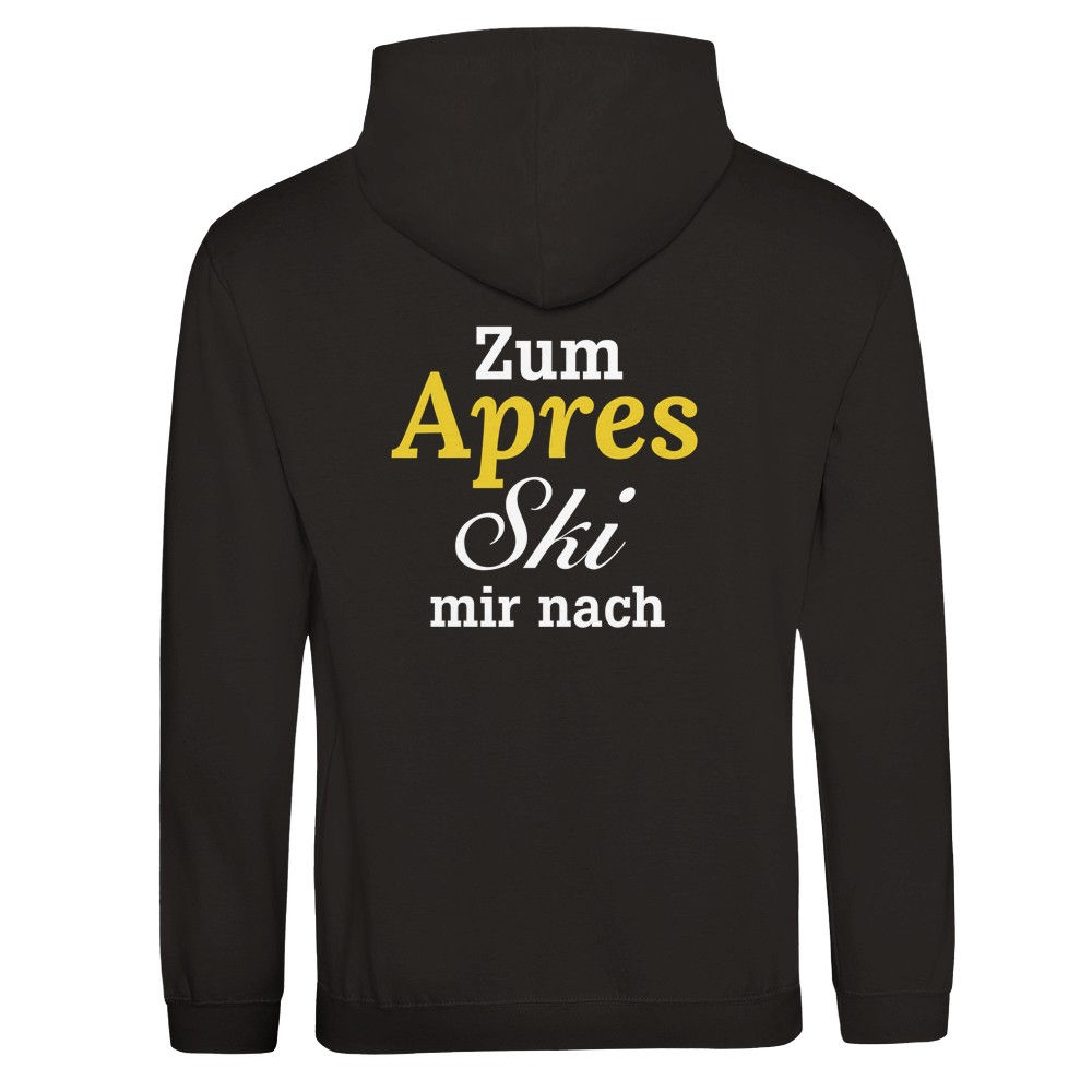 "Zum Apres Ski mir nach" Premium Unisex Hoodie