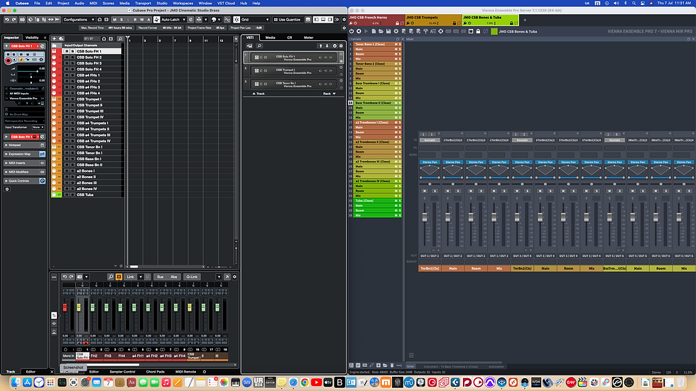 Thumbnail: JMO Cinematic Studio Brass Cubase Presets