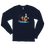 Thumbnail: Calvin and Hobbes Dancing With Record Player Long Sleeve Shirt