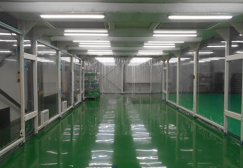 ティーマスターズテクノ霧島工場のクリーンエリア