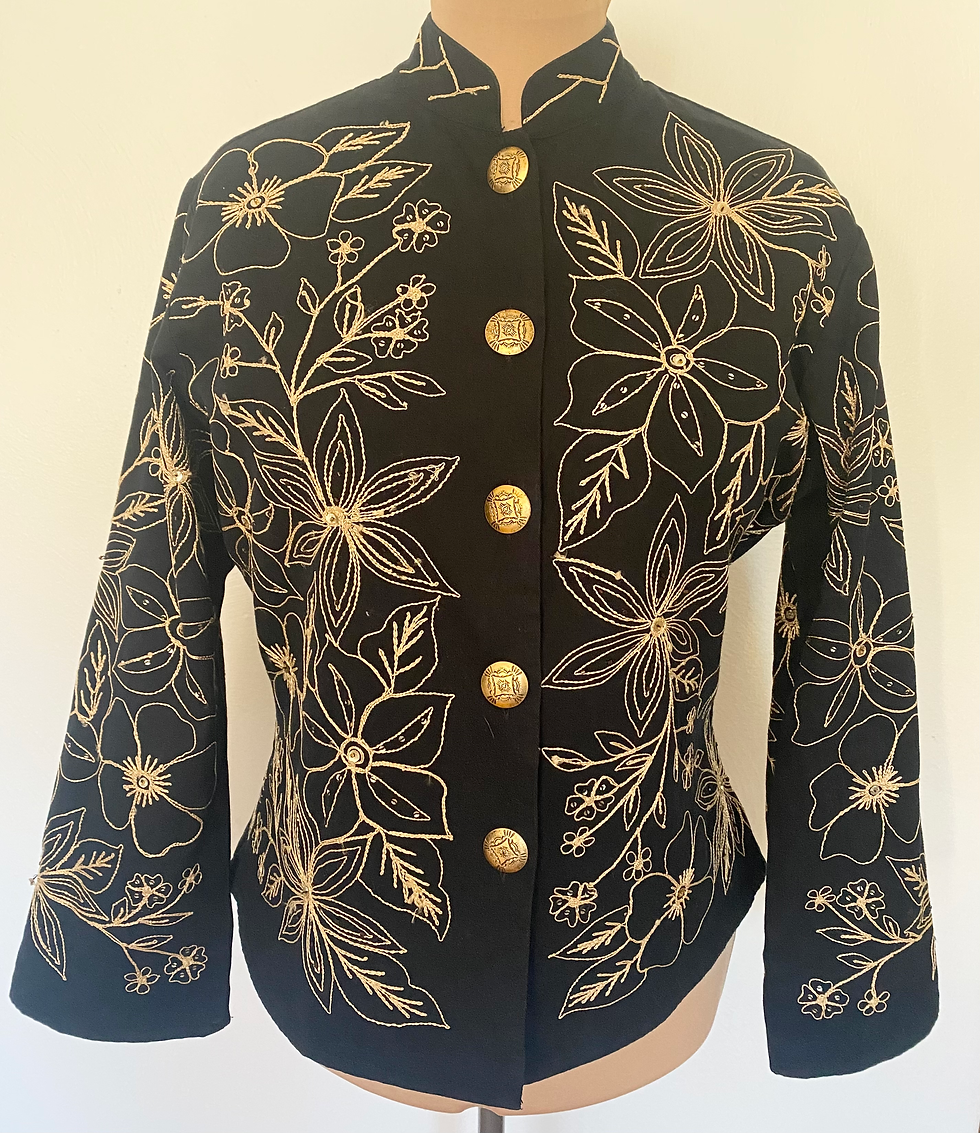 Thumbnail: Vintage 90s Embroidered Jacket