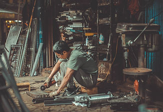 Maker in Workshop