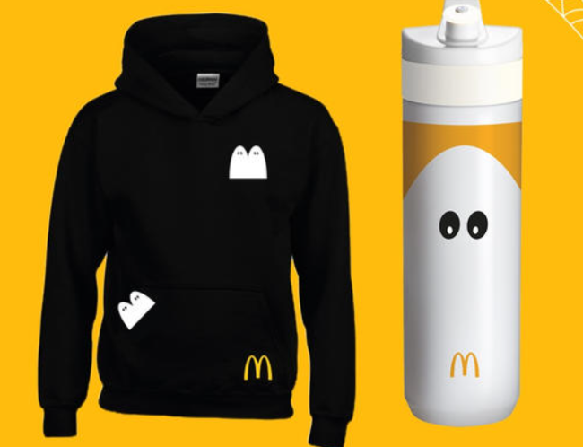 Free McDonalds Halloween Hoody