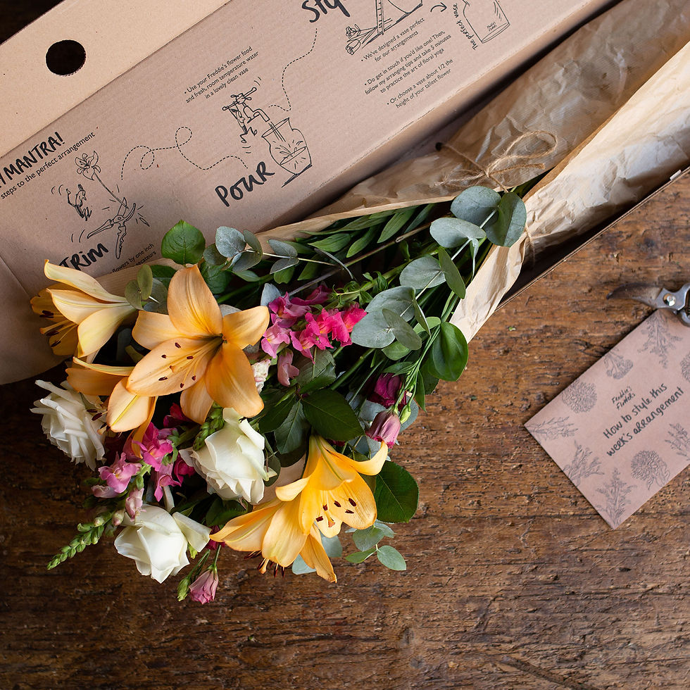 Free Freddies Flowers Box