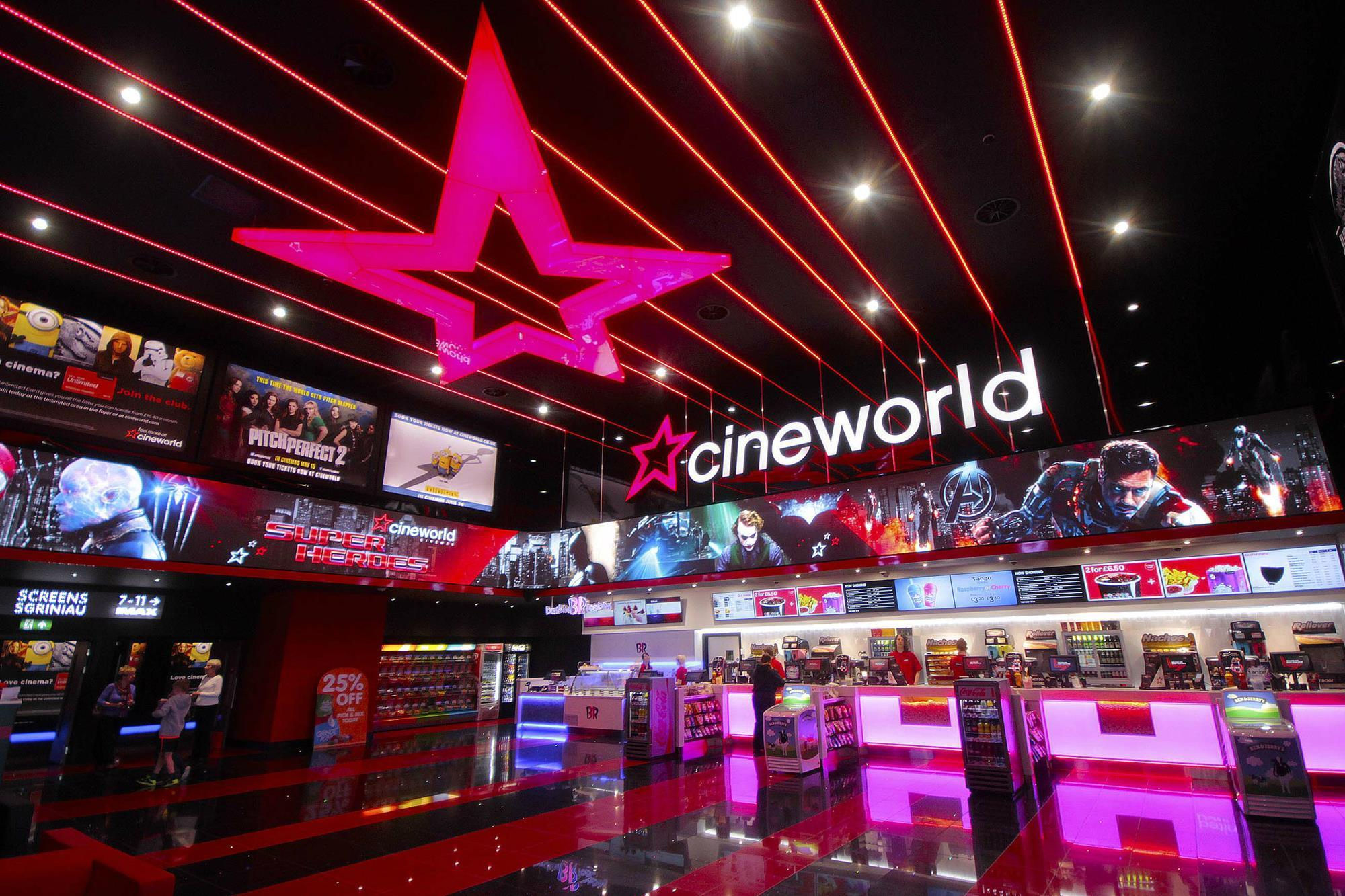 Free Cineworld Tickets