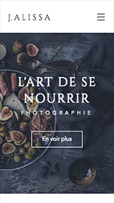 Trouvez votre modèle website templates – Photographe Culinaire