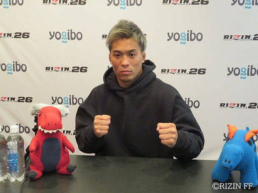 【RIZIN】太田忍試合前インタビュー「イメージどおり遂行できたら負ける確率はほぼないかなと思っています」