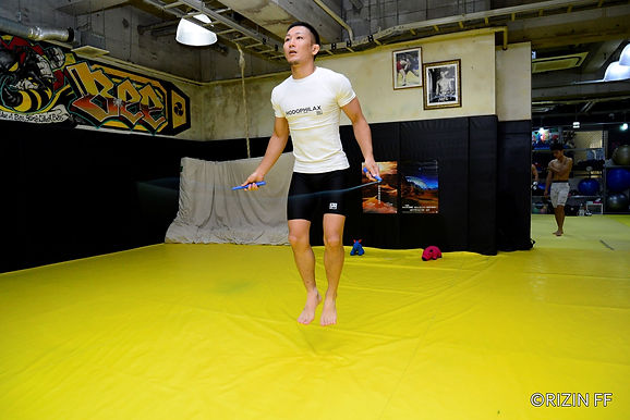 【RIZIN】元谷友貴公開練習「自分がDEEPだと思っている」