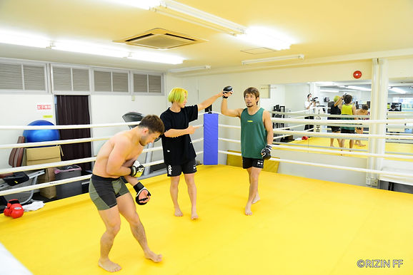【RIZIN】岡田遼公開練習「元谷選手との試合はDEEP 対 修斗だと思って見てください」