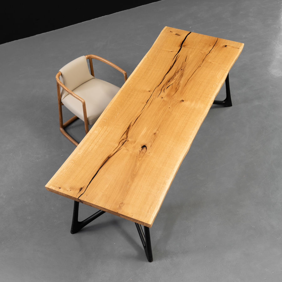 French White Oak (Bookmatched) 234-84-81-84-4cm