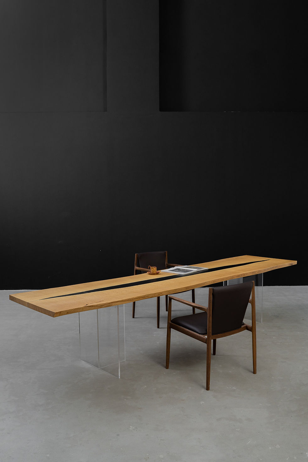 Thumbnail: French White Oak 353x80x4.4cm