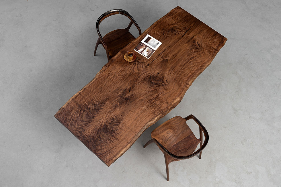 Thumbnail: American Black Walnut 215x92x4.5cm