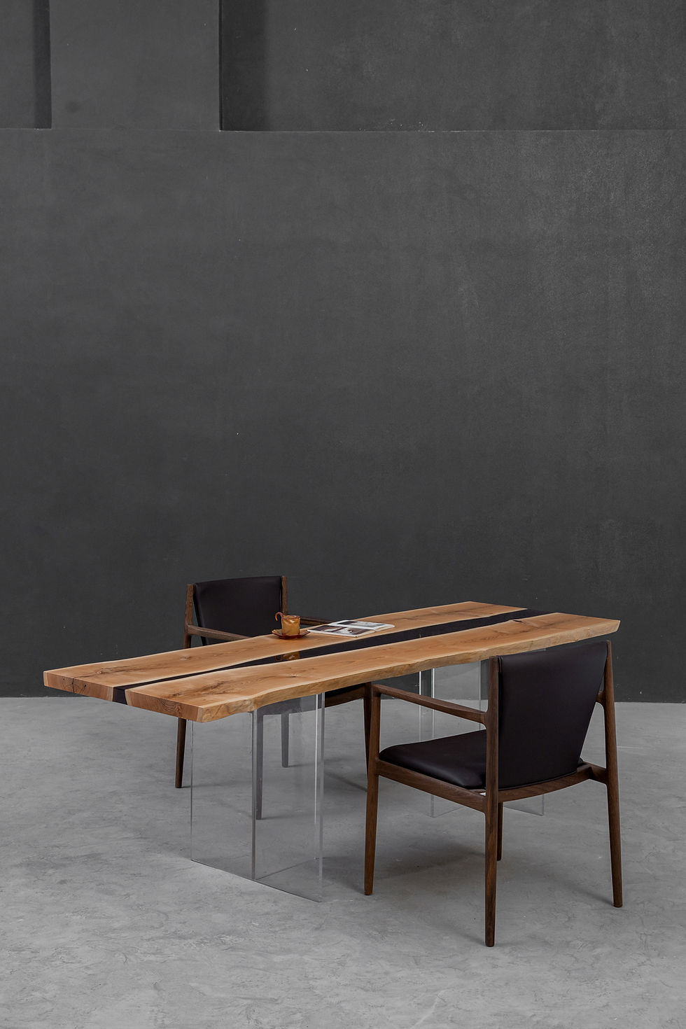 Thumbnail: American Ash (Stained) 225x75x4.5cm