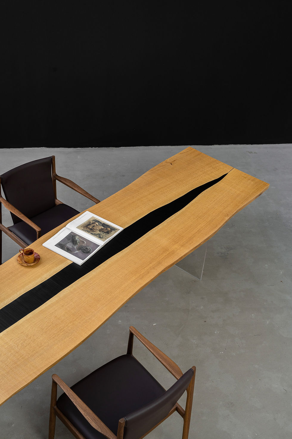 Thumbnail: French White Oak 353x80x4.4cm
