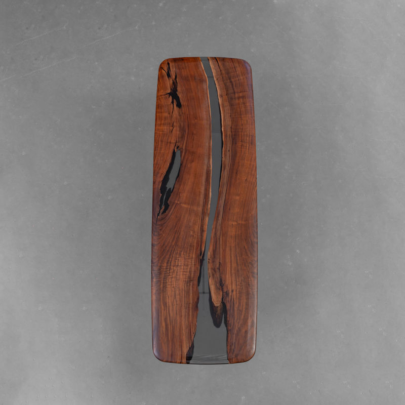 Thumbnail: American Black Walnut (Crystal Epoxy) 240-75-80-75-4cm