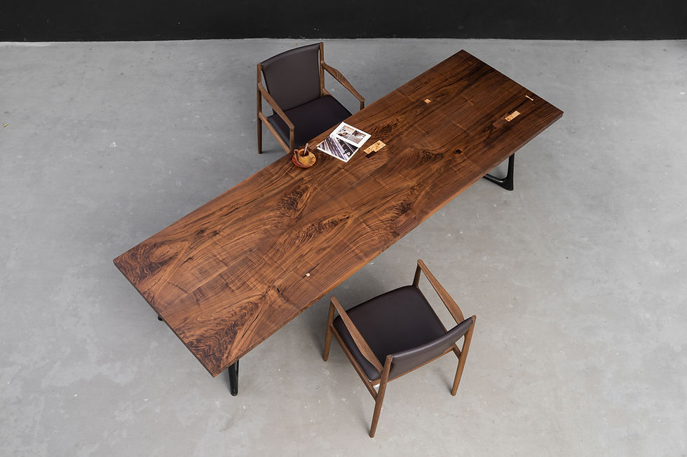 Thumbnail: American Black Walnut 290x90x4.5cm