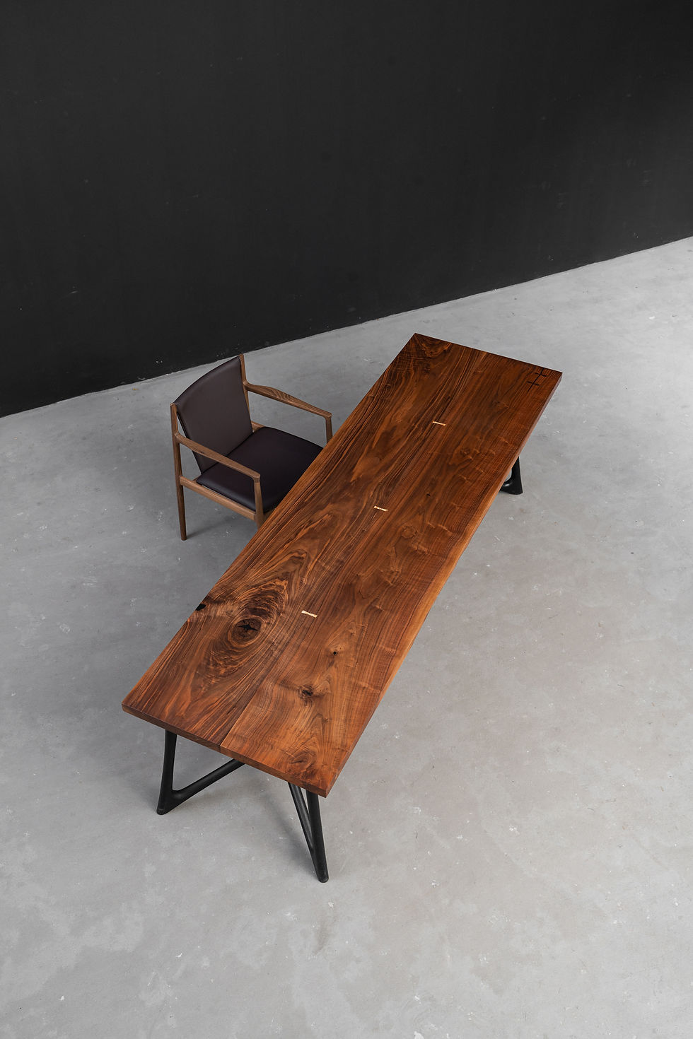 Thumbnail: American Black Walnut 265x80x4.5cm