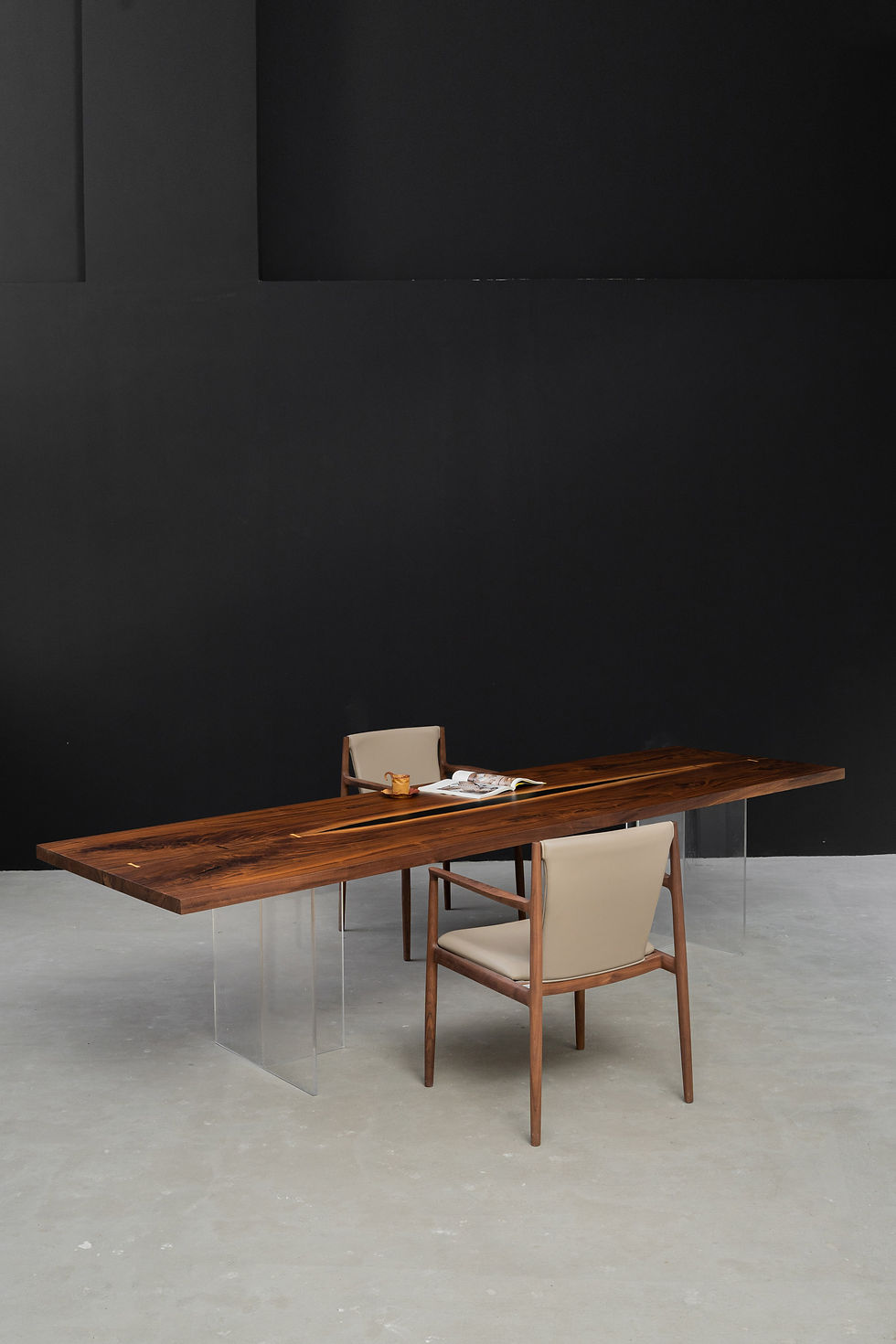 Thumbnail: American Black Walnut (Bookmatched) 311-91-91-91-4.3cm