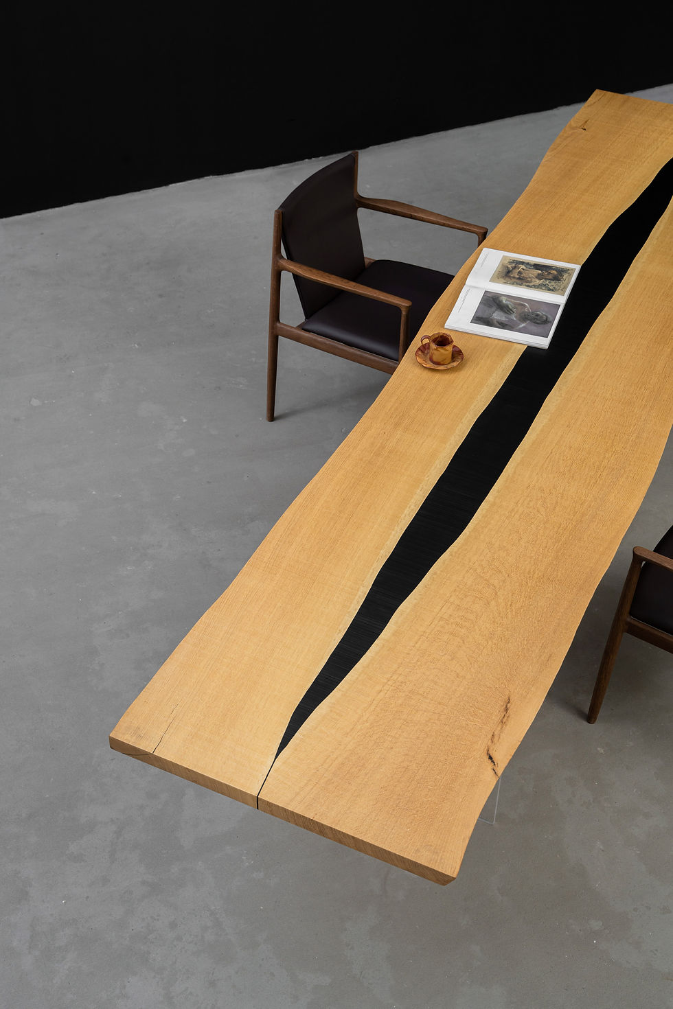 Thumbnail: French White Oak 353x80x4.4cm