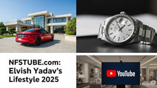 Elvish Yadav in 2025 – Indian YouTube star, Bigg Boss OTT 2 winner, showing off his Fortuner Legender car and luxury lifestyle.