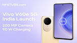 Vivo V60e 5G mobile phone Launched: 200MP Camera, 90W Charging & Big Battery