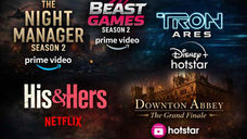 English OTT releases collage featuring top Netflix, Prime Video and JioHotstar shows