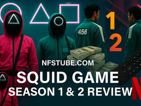 Squid Game Season 1 and 2 review—masked guards, game arena, Netflix, trending K-drama style