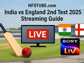 India vs England 2nd Test streaming guide — apps, TV, Edgbaston, Indian and England flags