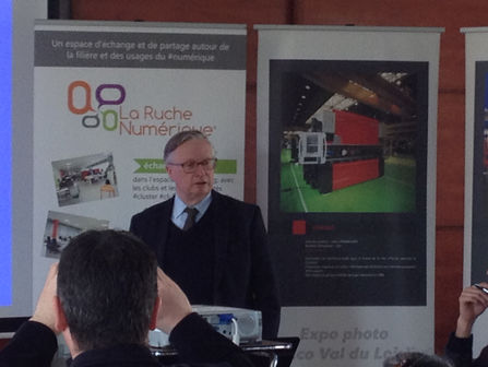 Jelly et présentation de l'Espace Co-working au Lude pour le lancement de ce projet intercommuna