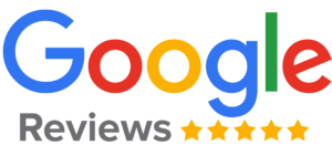 aGoogle Reviews 5-star rating badge for ClearPath Financial Network debt relief services