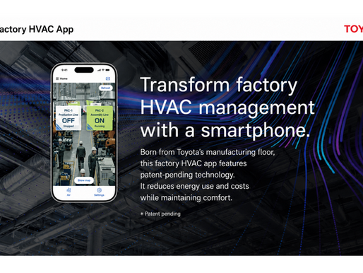 Toyota’s New Energy Management Venture: A Shop-Floor Solution for Managing Factory HVAC Systems by Smartphone