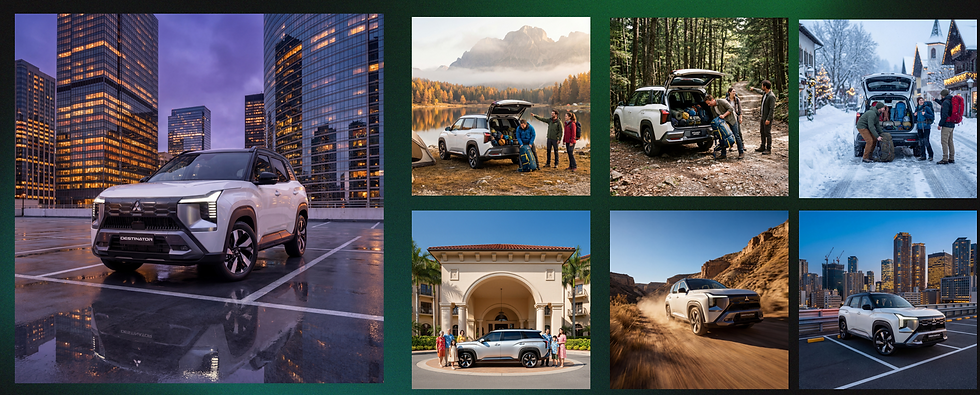 Mitsubishi Motors' SNS contents