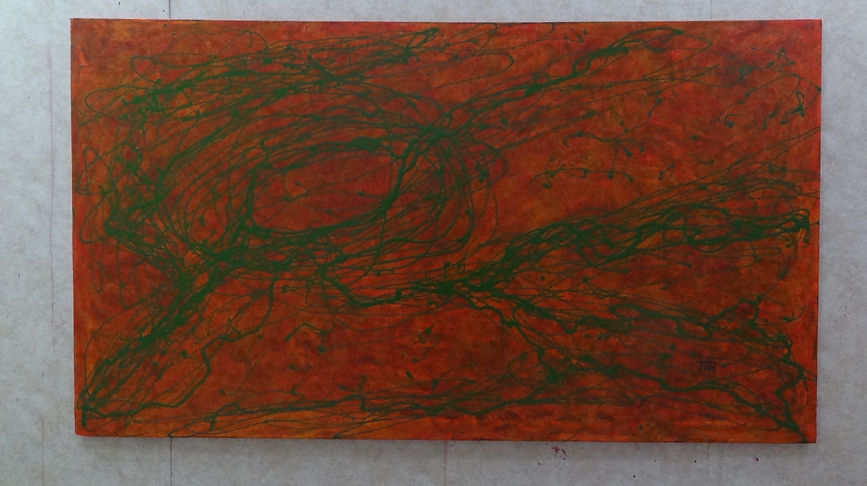 Green Form in Red Space