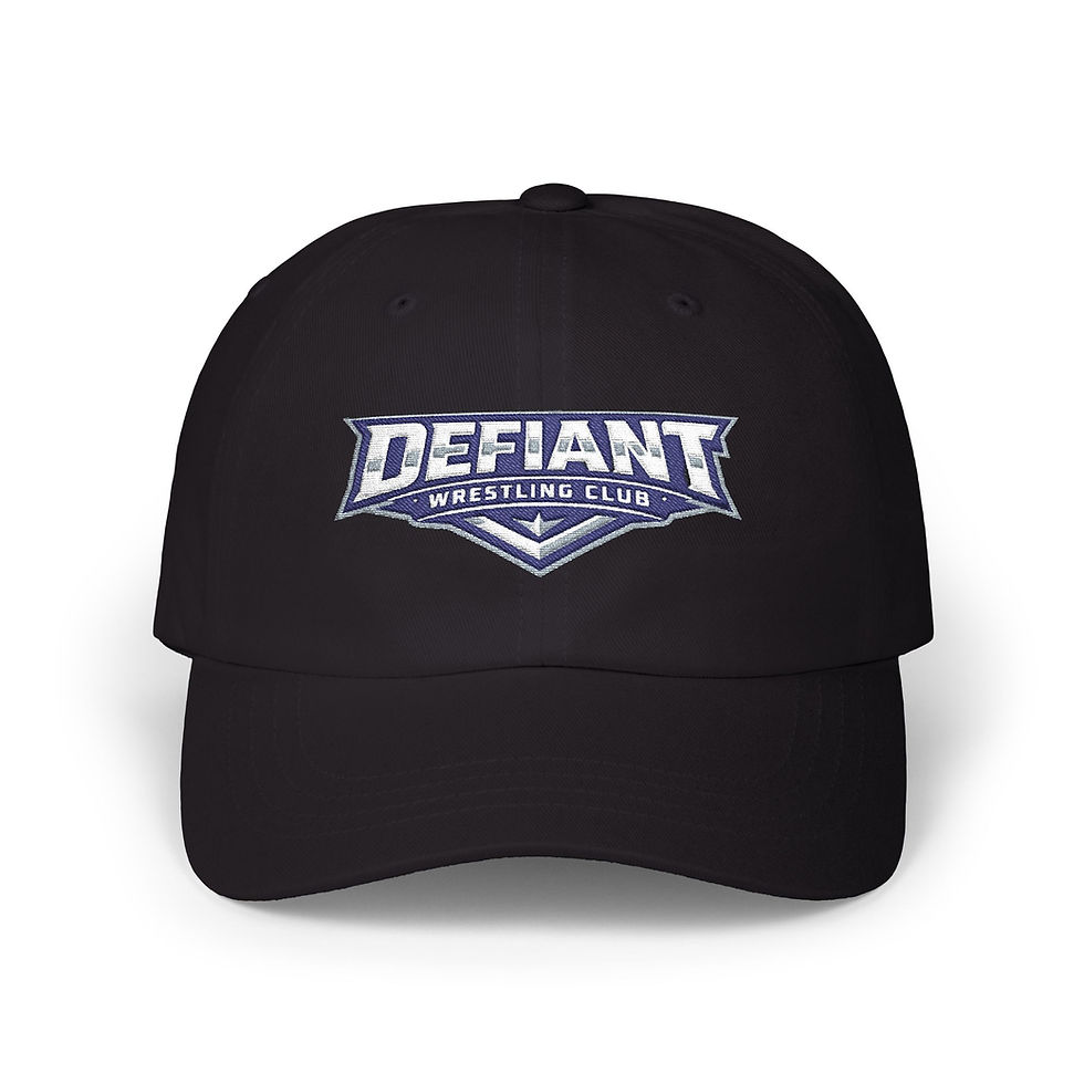 Thumbnail: Defiant Wrestling Club Embroidered Dad Cap