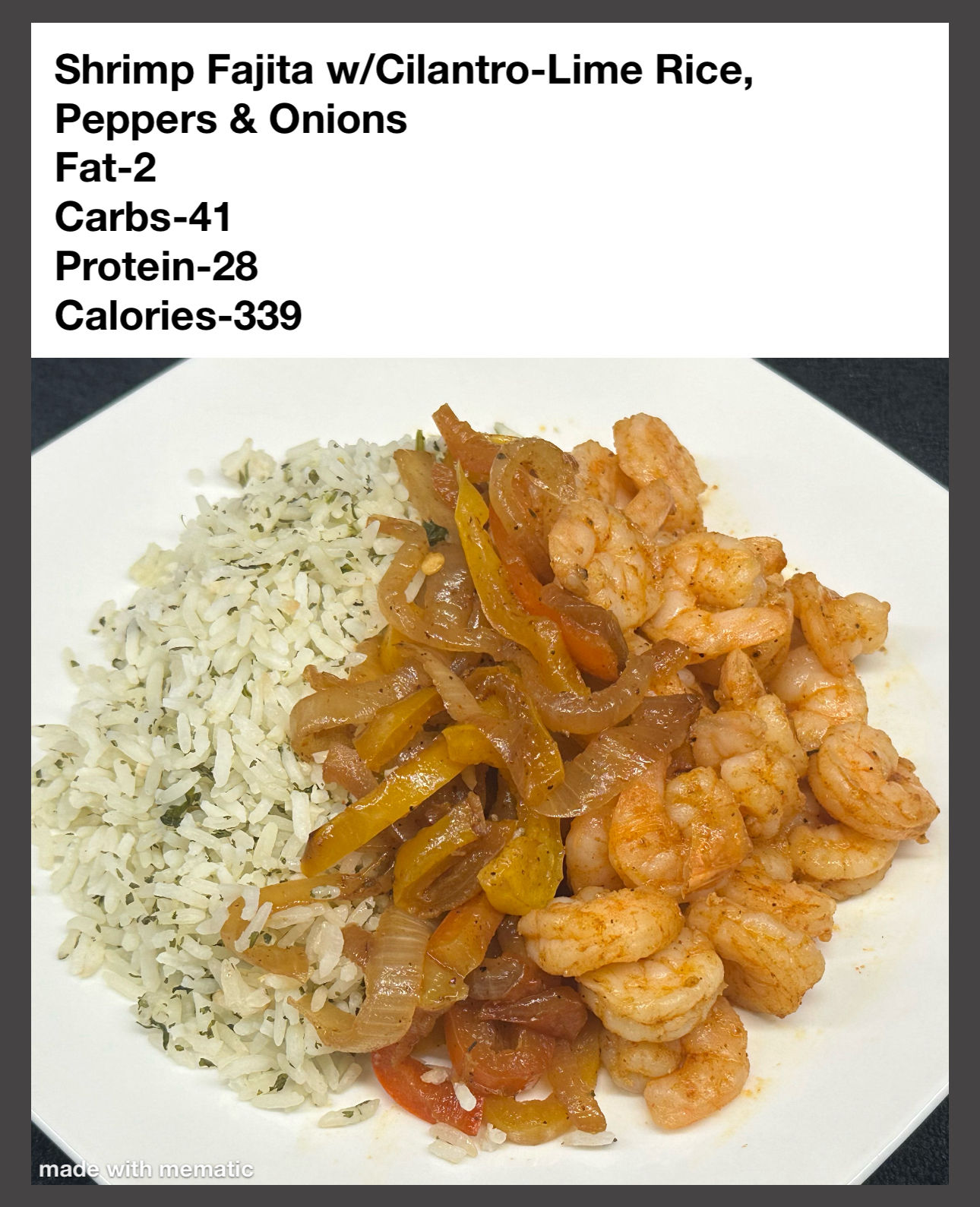 Shrimp Fajita