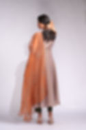 Tricolor A-Line Suit – A Timeless Masterpiece from the Upwan Collection by SHRUTI S for handi, mehendi