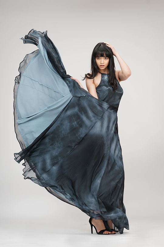 Thumbnail: Halter-neck Maxi