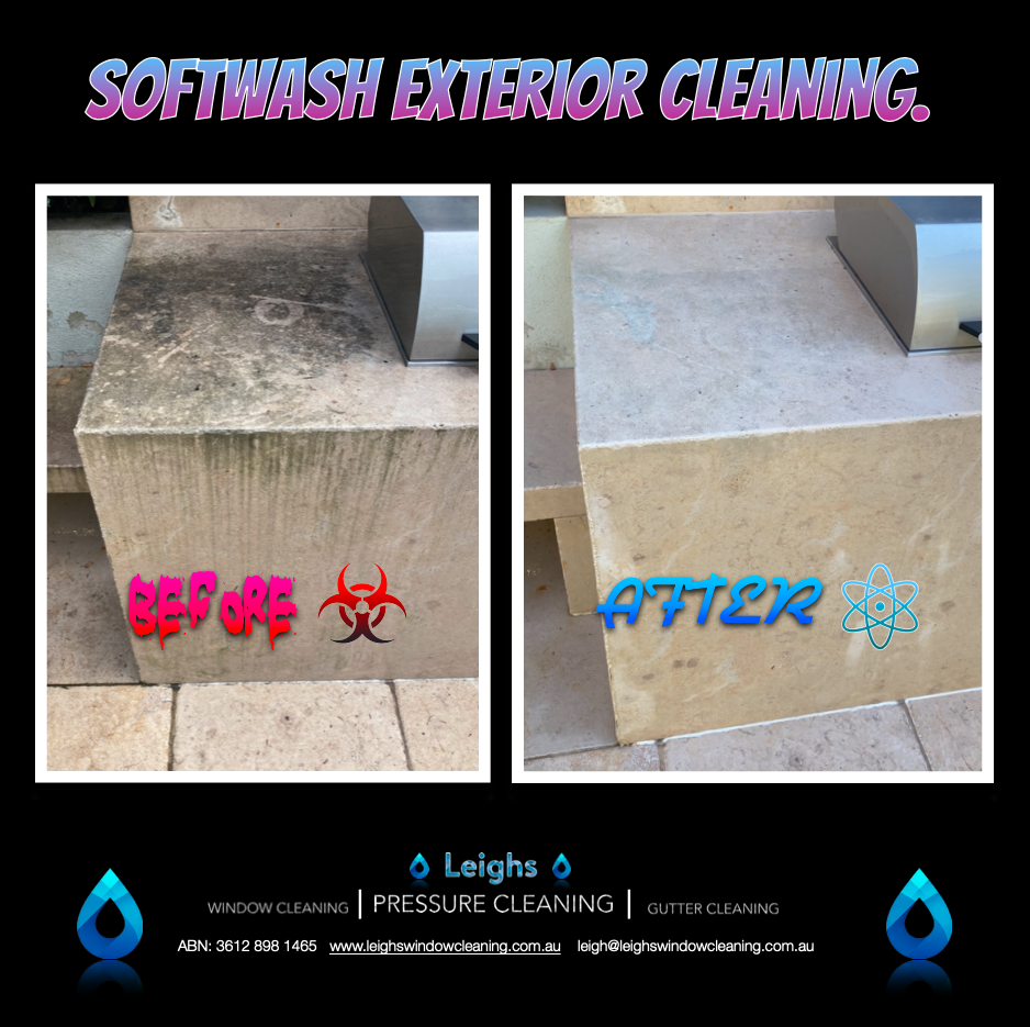 Softwash cleaning and pressure cleaning Melbourne 