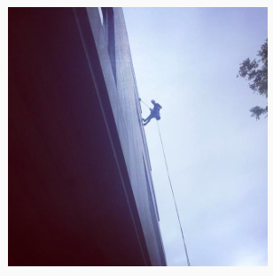 James coming down the side