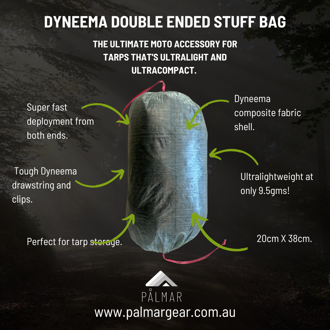 Stuff sack bag for tarp
