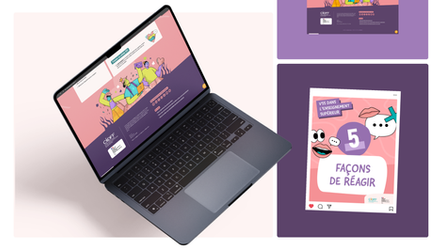 Campagne de communication contre les VSS dans l'enseignement supérieur pour le CIDFF et le ministère chargé de l'enseignement