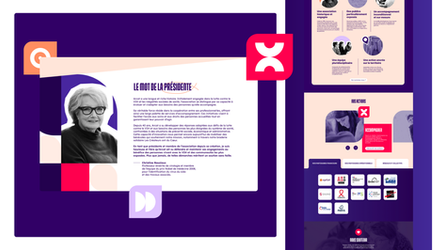 Branding, identité visuelle, webdesign, développement wordpress et plateforme de marque pour Arcat du Groupe SOS,  une associ