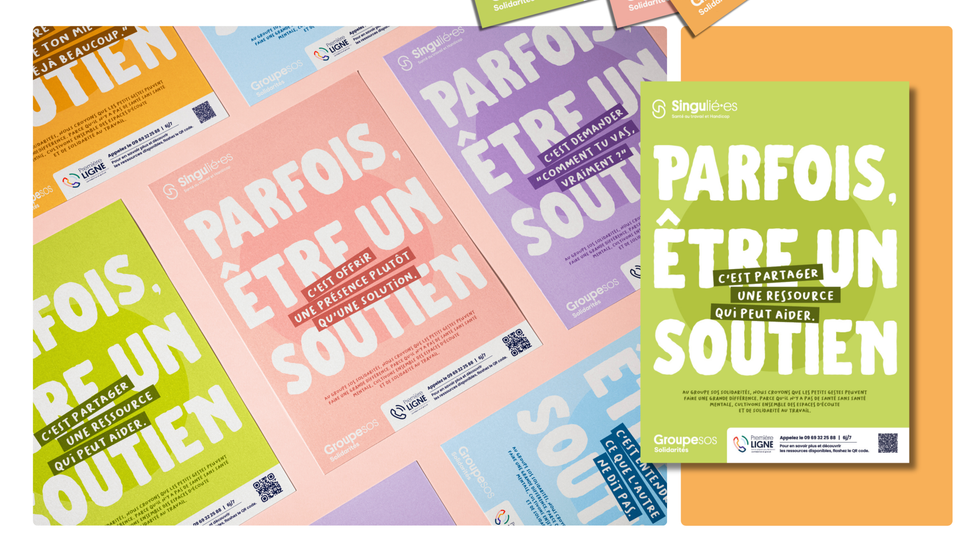 Campagne de communication santé mentale.