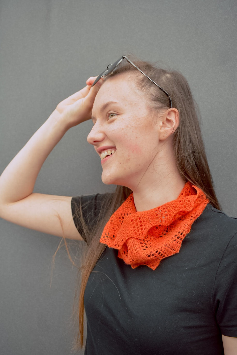 Lace Snood - Sunburst