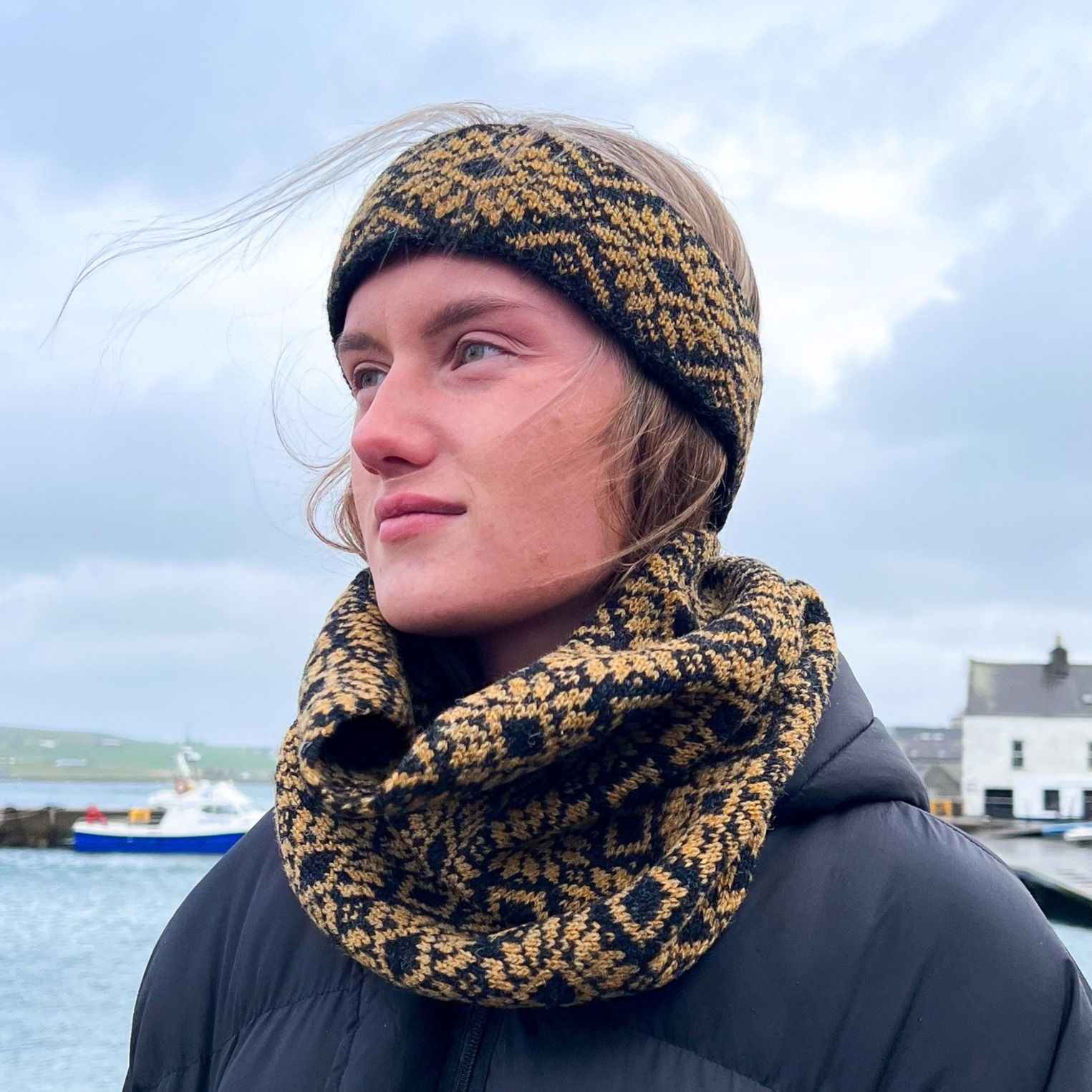 Emma's Snood - Charcoal