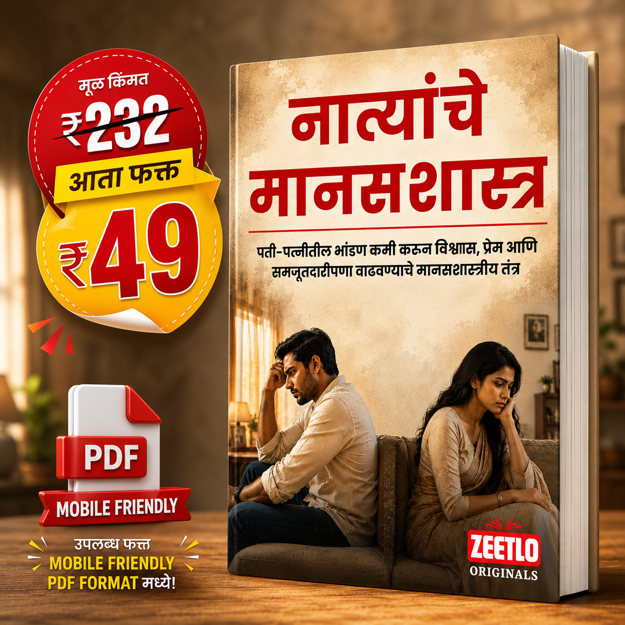 नात्यांचे मानसशास्त्र : पती-पत्नीतील नात्यासाठी बेस्टसेलर पुस्तक