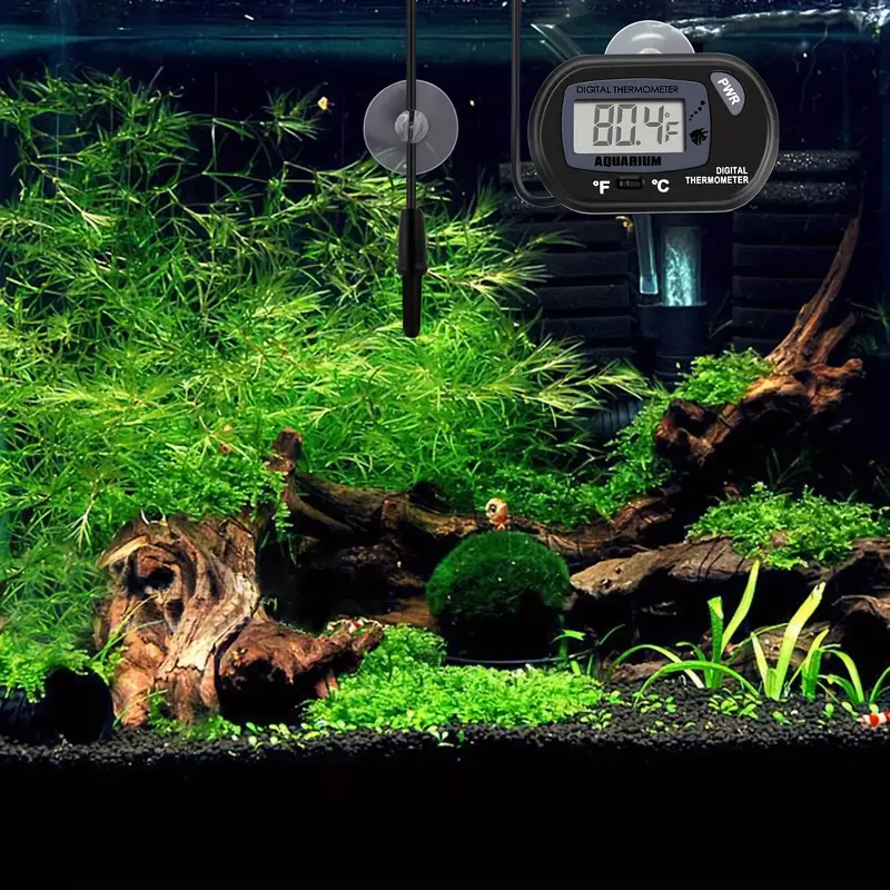 Fish Tank Thermometer, Digital Aquarium Thermometer Wireless
