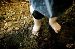 oft sind es die kleinsten Füße, die die größten Spuren hinterlassen <3