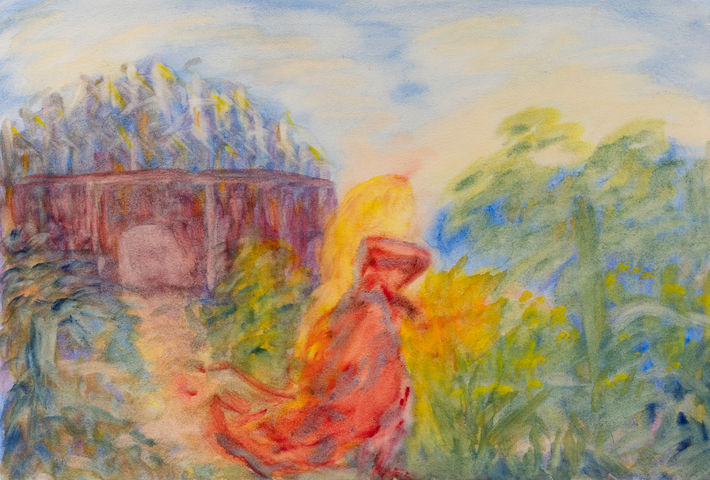 Original abstract painting